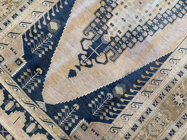 83.5×40 \"Green sea” ViNTAGE TURKiSH RUG 83.5×40 